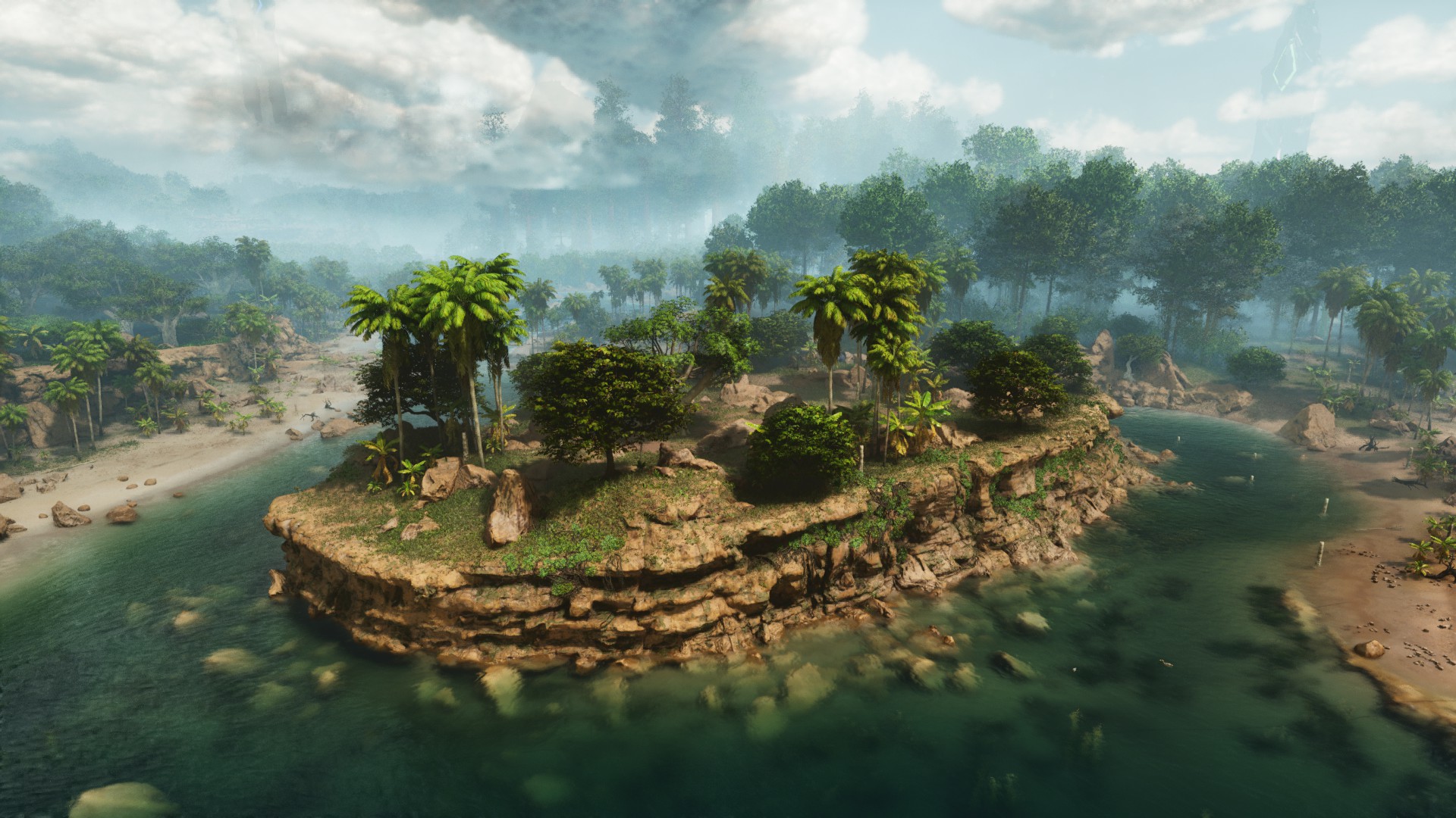 ARK Survival Ascended cliffs